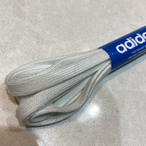 New ADIDAS GAZELLE LACES replacementn white ⭐️⭐️⭐️⭐️ - Picture 5 of 15